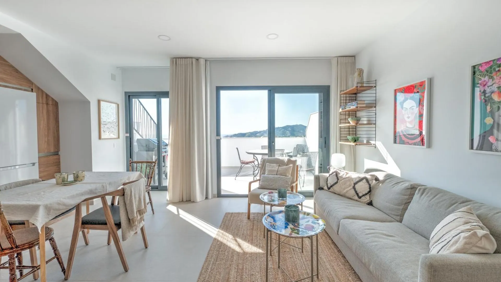 Modern Townhouse With 3 Terraces, Pool And Views Villa Nerja Holiday home
